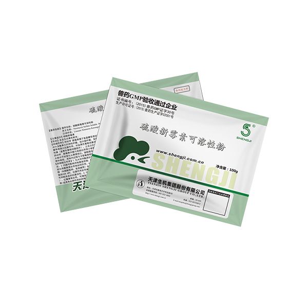 【生机动保】硫酸新霉素可溶性粉  100g*150袋/件