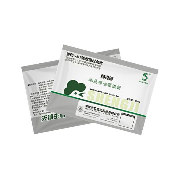 【生机动保】 地美硝唑预混剂（肠克停）  100g*150袋/件